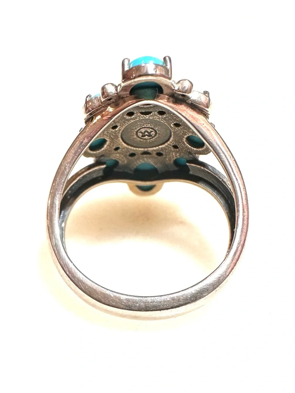 Carolyn Pollack ~ American West Sterling Silver Sleeping Beauty Turquoise Ring